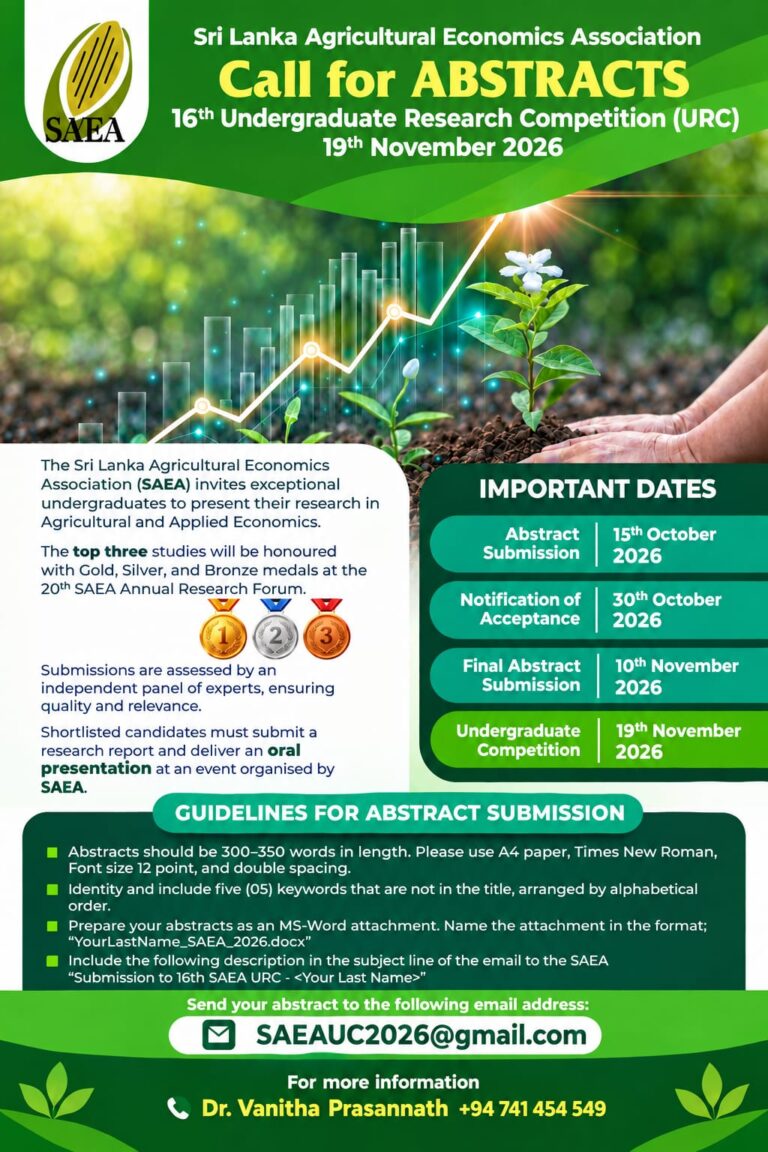 Call for Abstracts – 2026