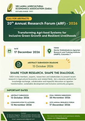 20th Annual Research Forum(ARF) - 2026